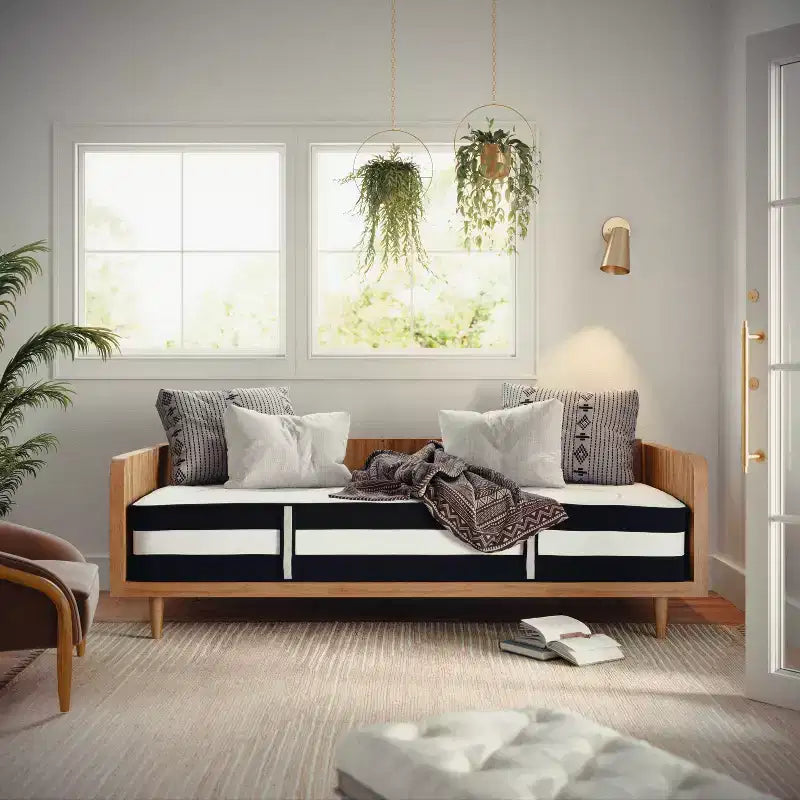 Flash Furniture Capri Comfortable Sleep 12 Inch CertiPUR-US Certified Hybrid Pocket Spring Mattress, Mattress in a Box