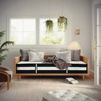 Flash Furniture Capri Comfortable Sleep 12 Inch CertiPUR-US Certified Hybrid Pocket Spring Mattress, Mattress in a Box