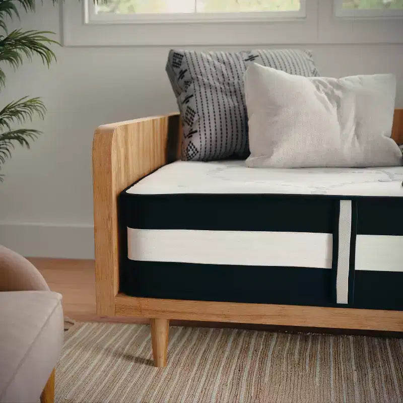 Flash Furniture Capri Comfortable Sleep 12 Inch CertiPUR-US Certified Hybrid Pocket Spring Mattress, Mattress in a Box