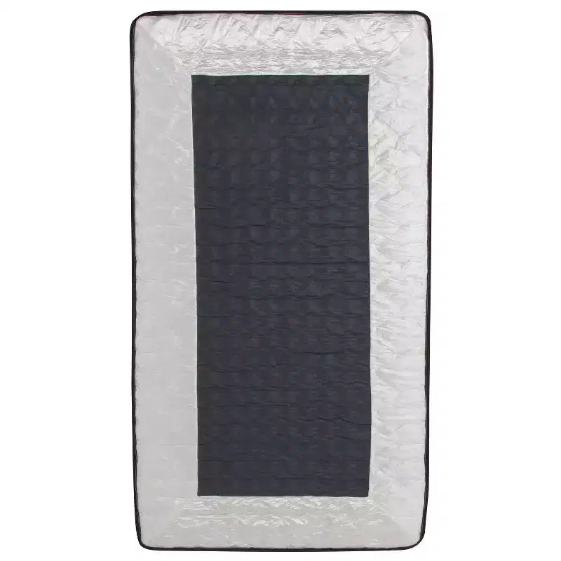 Emma and Oliver 12 Inch Hybrid Memory Foam Pocket Spring Mattress, Mattress in a Box