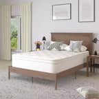 Merrick Lane 14 Premium Comfort Euro Top Hybrid Pocket Spring and Memory Foam Mattress in a Box with Reinforced Edge Support
