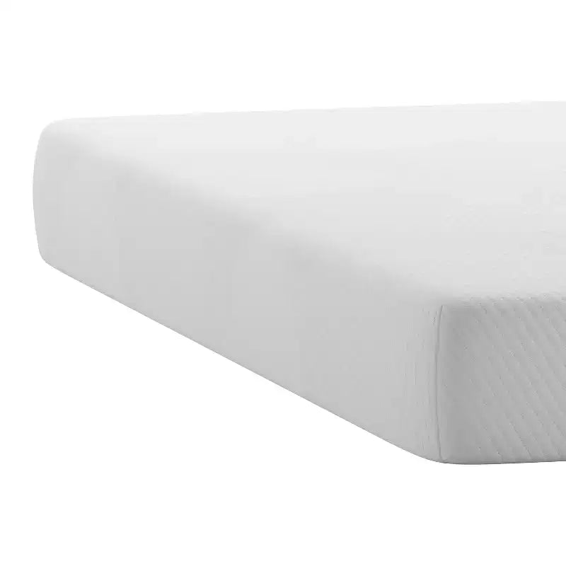 Merrick Lane CertiPUR-US Certified Memory Foam Mattress Infused with Charcoal & Green Tea Cooling Gel