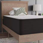 Emma and Oliver 12 Inch Hybrid Mattress, High Density Foam and Pocket Spring Mattress in a Box, CertiPur-US Certified Foam