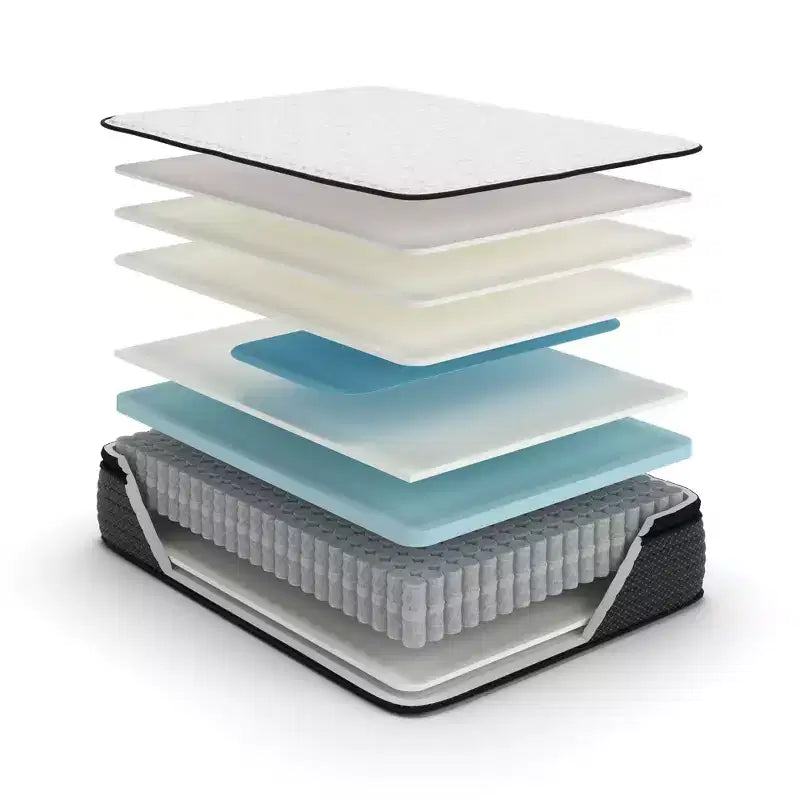 Signature Design by Ashley Limited Edition 13 Pillow Top Hybrid Mattress with Lumbar Support Gel Memory Foam