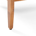 Aston Outdoor Mid-Century Modern Cushioned Acacia 4-seat Chat Set by Christopher Knight Home