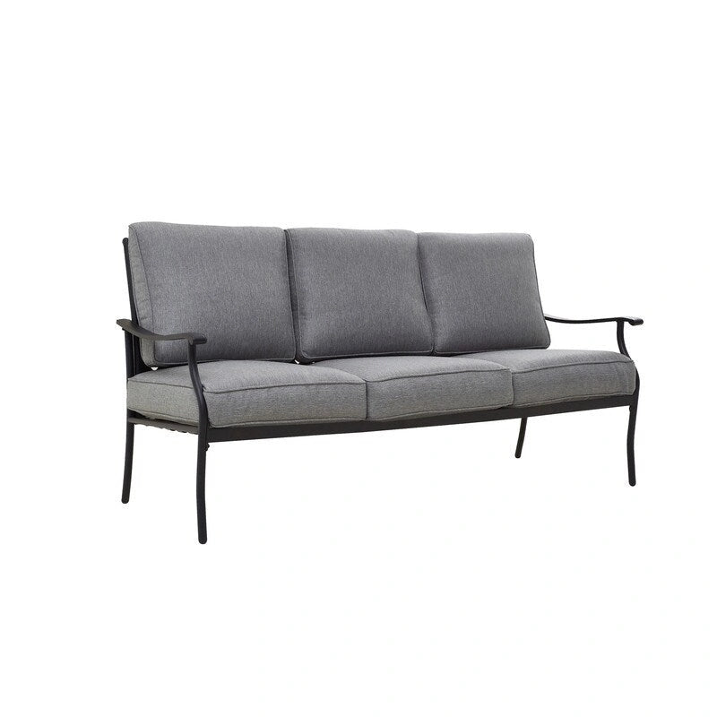 Patio Festival 6-Piece Outdoor Metal Sofa Seating Set