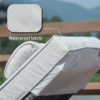 3-piece Patio Wicker Adjustable Chaise Lounge Set with Arms Throw Pillow Not Include