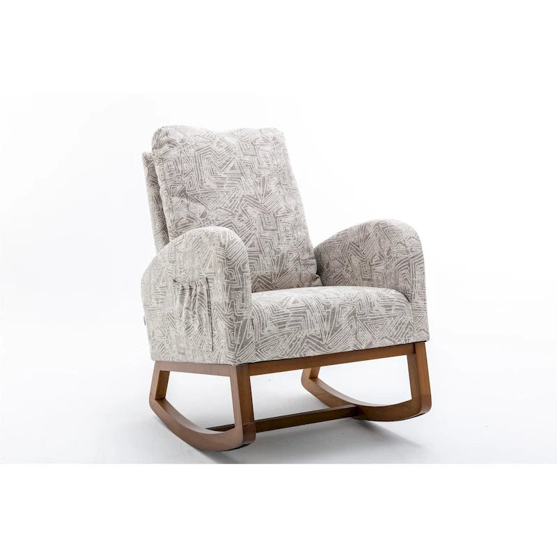 Salon Fauteuil à bascule confortable Fauteuil de salon
