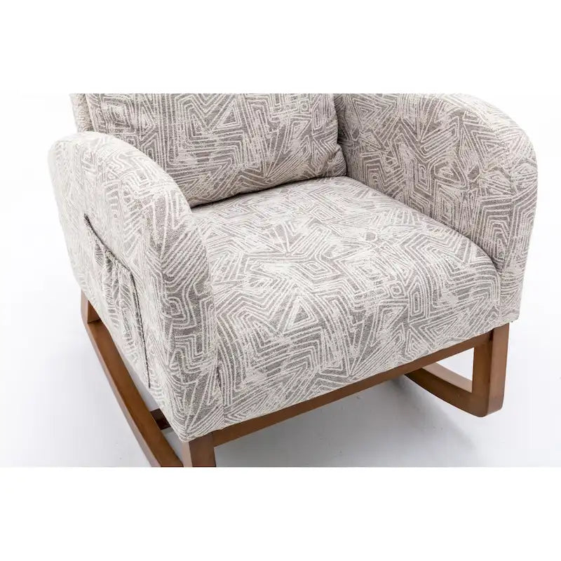 Salon Fauteuil à bascule confortable Fauteuil de salon
