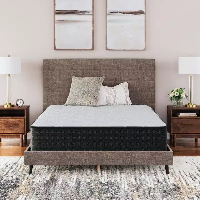 Signature Design by Ashley Palisades 14 Inch Plush Hybrid Mattress with Quick Response Memory Foam