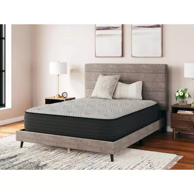 Signature Design by Ashley Palisades 14 Inch Plush Hybrid Mattress with Quick Response Memory Foam