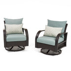 Barcelo 7 Piece Sunbrella Outdoor Patio Motion Club Seating Set